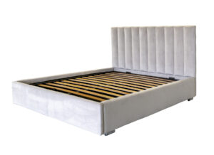 Pat tapitat stofa, Trendy gri silver / 160x200